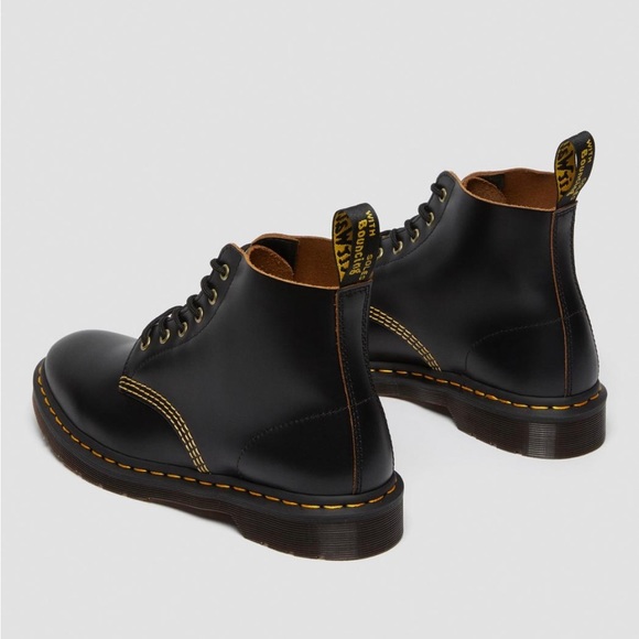 Dr. Martens 101 Vintage Smooth Leather Ankle Boot - Picture 2 of 10